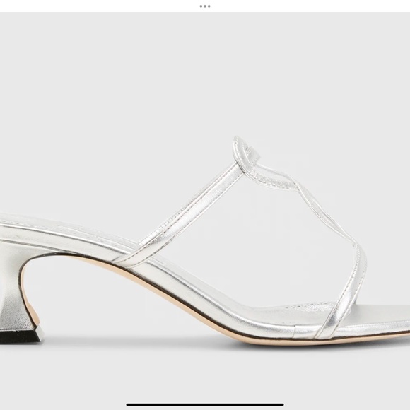 Manolo Blahnik Silver Vosiaso sandals - Picture 3 of 5